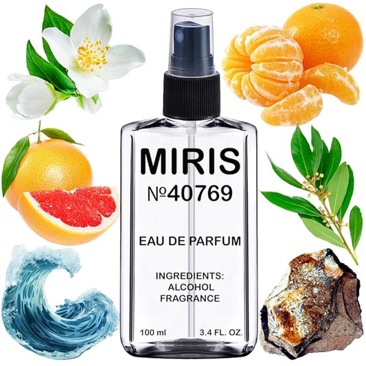 MIRIS No. 40769, Inspired by Invitus, Long-Lasting Eau de Parfum for Men, Spray 3.4 Fl Oz / 100 ml