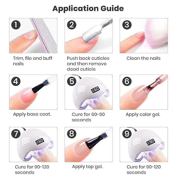 RARJSM Gel Nail Polish Jelly Pink Translucent Sheer Nude Colors Neutral Skin Tone Gel Polish Milky Clear Ice Pink 15ml Single Bottle Soak off UV LED Cured at Home Salon DIY French Manicure Nails Art