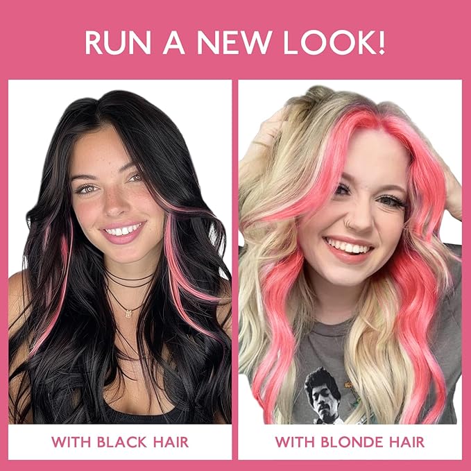 WENNALIFE I Tip Hair Extensions Human Hair, 50g 100s 16 Inch Light Pink Remy Itip Human Hair Extensions Invisible Itips Straight I Tips Fusion Extensions Real Human Hair