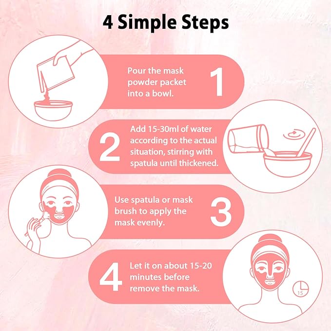 Jelly Masks Set for Facials Professional Spa,10 Pack Jelly Mask Powder with Mixing Bowl Set, Peel Off Hydrojelly Mask for Hydrating, Nourishing & Soothing, Christmas Gifts for Women