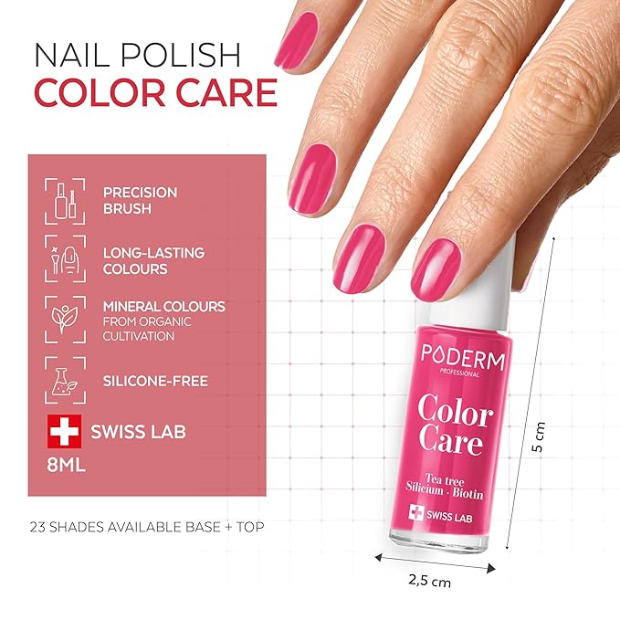 Vernis Color Care Tea Tree - Rose Framboise