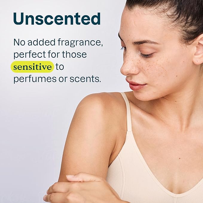 ATTITUDE Deodorant for Sensitive Skin, Aluminum Free & Baking Soda Free, Gentle & Vegan, Long-Lasting Odor Protection, Unscented, 2.64 Oz