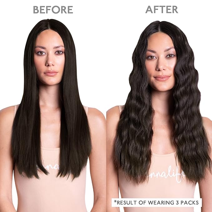 WENNALIFE Tape in Hair Extensions Human Hair, 20pcs 50g 22 inch Dark Brown Remy Hair Extensions for Women Tape Ins Straight Extensiones De Cabello Humano Skin Weft