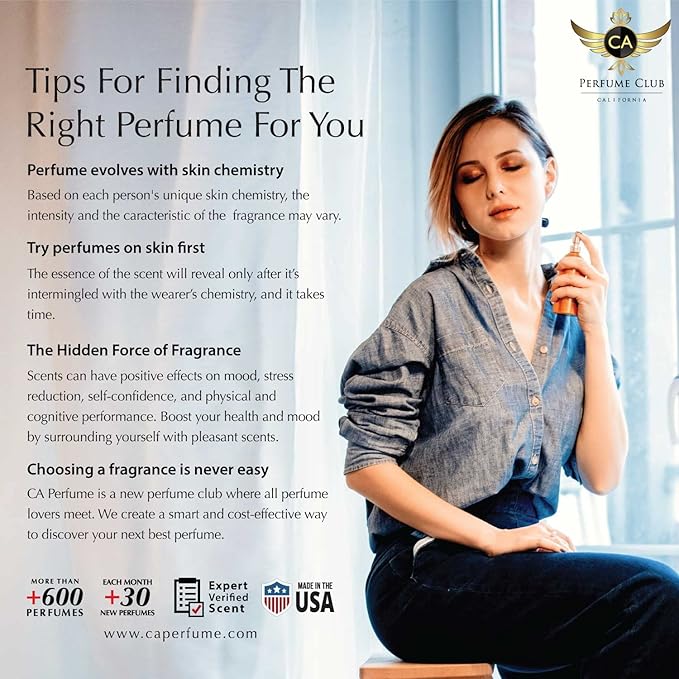 CA Perfume Eco Refill Impression of Mojave Ghost For Women & Men EDP Perfume Concentrated Long Lasting Eau de Parfum Spray Refillable Atomizer Bottle 2 Fl Oz/60ml-X1