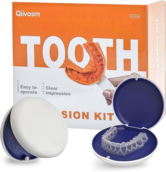 Custom Night Guard for Bruxism/Grinding/TMJ at Night, Bite Mouth Guard for Teeth Clenching Nighttime, for Adults & Kids (One Guard)