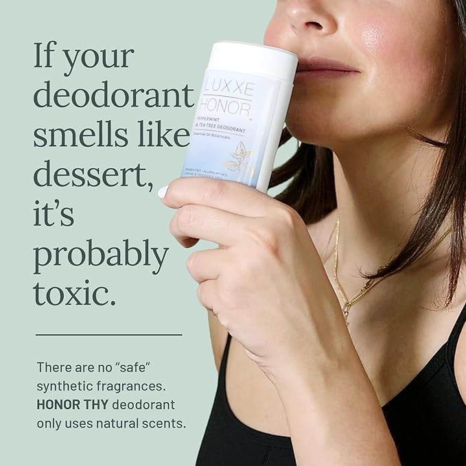 Aluminum Free Deodorant for Women & Men – Clean, Plant-Based, & Premium Formula with Tea Tree and Essential Oils - Non toxic, Fragrance Free Natural Deodorant for Sensitive Skin - Lemongrass (1 Pack)