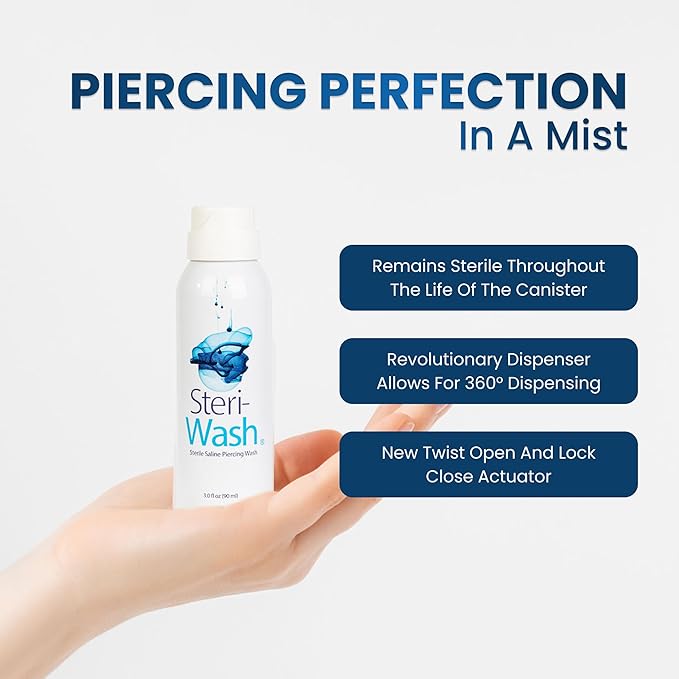 Steri-Wash® Aftercare Piercing Spray 3 oz