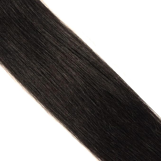Brow Extension Hair – 100% Virgin Remy Human Hair – For Eyebrow Extensions – Natural-Looking, Soft Finish – Lasts Up to 6 Weeks – For Up to 8 Clients (Dark Brown)