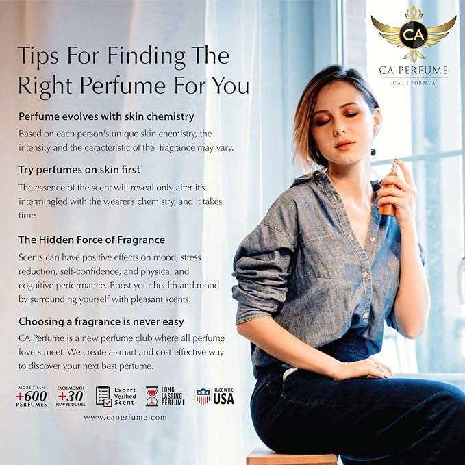 CA Perfume Eco Refill Impression of Glam Jasmine For Women Concentrated Long Lasting Eau de Parfum Spray Refillable Atomizer Bottle 2 Fl Oz/60ml- Pack of 3