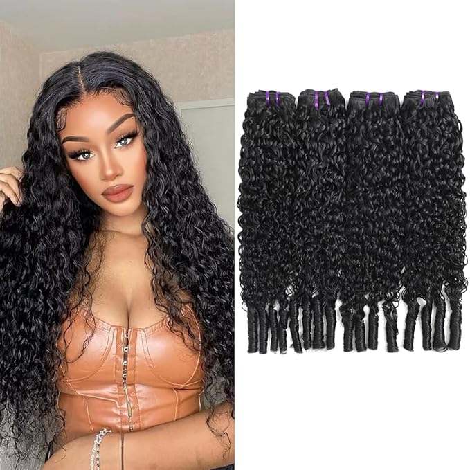 Burmese Human Hair Curly Bundles 4 Bundles 24 26 28 30 Inch 3C4A 12A Grades Double Weft Raw Hair Extension Real Human Hair