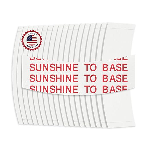 Sunshine Tape Sunshine to Base Hairpiece Wig Tape (36 Pieces) - Back Curve - Double Sided Adhesive Tape for Toupee Lace Front Wig Strong Hold Waterproof Strips
