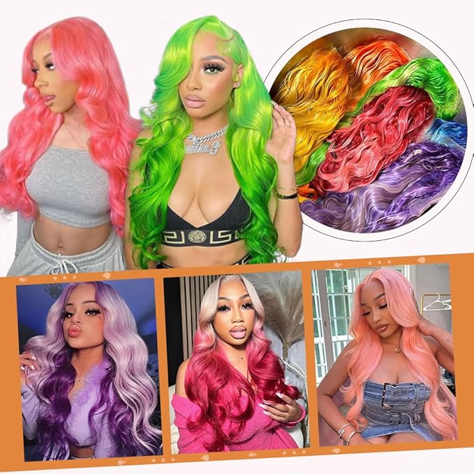 Tuneful 613 13x6 Lace Front Wigs Human Hair Body Wave 220% Density 30 Inch 613 HD Lace Frontal Wig Human Hair Pre Plucked with Baby Hair