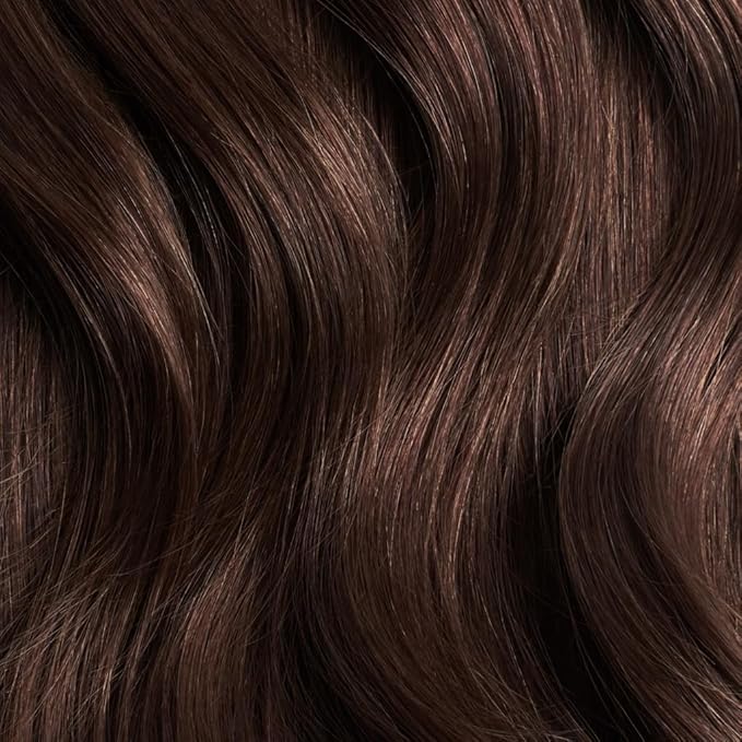 Luxy Hair 24" Chocolate Brown Classic Clip-In Hair Extensions (240 grams) 100% Remy Human Hair, Natural,Volume, 10-Piece Set, Blends Easily