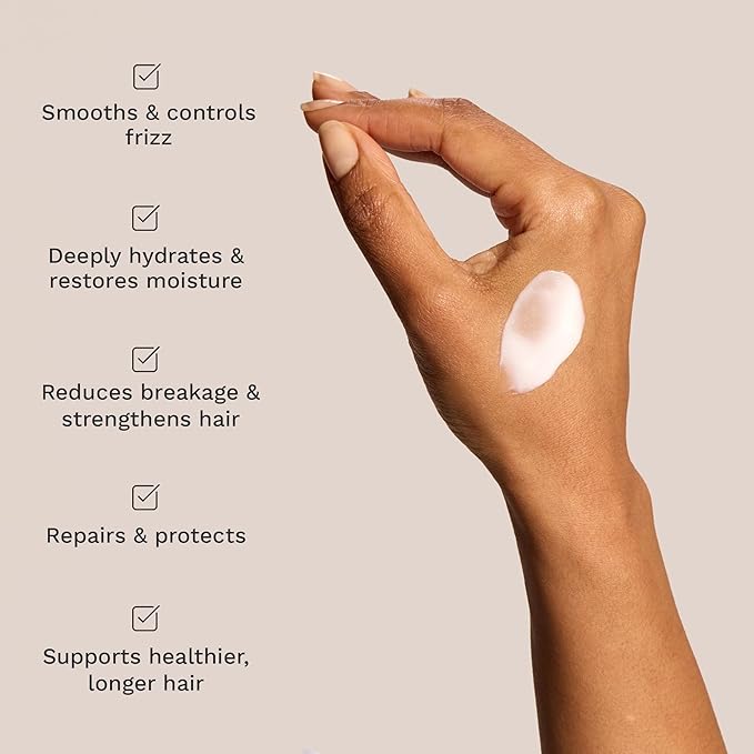 HAIR BURST Hydrating Hair Mask with Avocado Oil, Coconut & Black Oat Extract - Deep Conditioner for Hair Growth, Dry or Damaged Hair - Thickening Nourishing Hair Repair Treatment - 7.4 fl oz