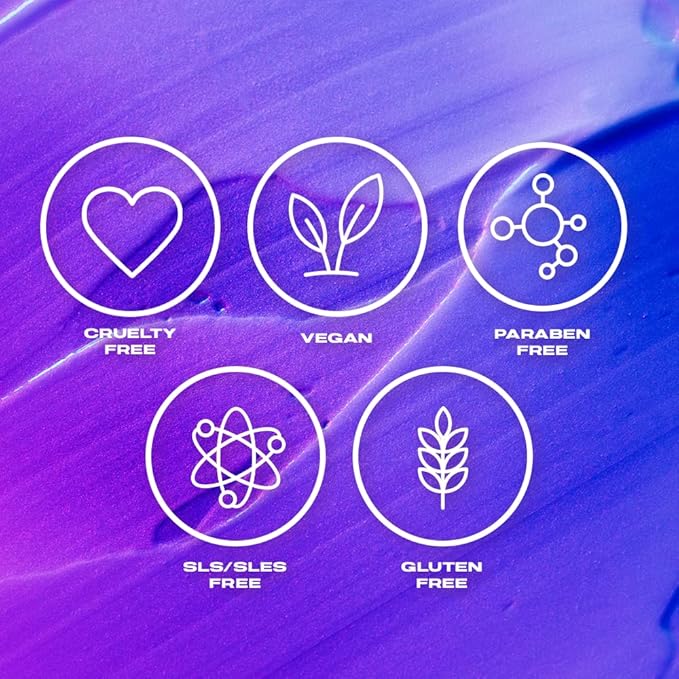 XMONDO Hair Prismatic Glow Hydrating Mask - Vegan Formula with Argan and Baobab Oil + Pro-Vitamin B5 for Super Hydration and Deep Penetrating Moisture for Silky Smooth Glowing Hair, 6 Fl Oz 1-Pack