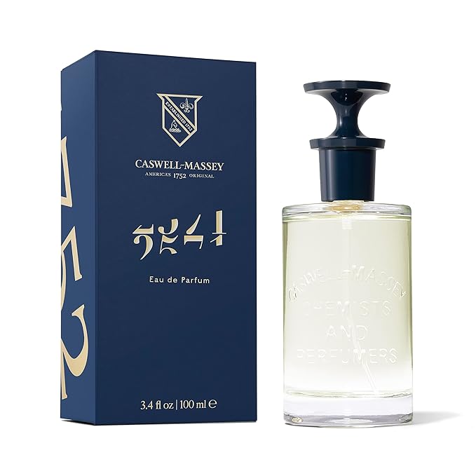 Caswell-Massey 2571 Eau de Parfum, Warm & Inviting Fragrance with Sandalwood & Bergamot, Long-Lasting Men’s Fragrances, Full Size, Perfume for Men, 3.4 Fl Oz