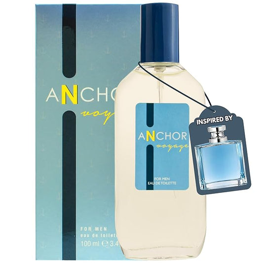 American Collection Cologne for Men – INSPIRED by A WORLD RENOWNED MEN’S PERFUME – Juniper, Pine, Tobacco, Oakmoss – Bold, Masculine, Earthy, Long-Lasting Eau De Toilette 80 ml (Anchor Voyage 80 ml)