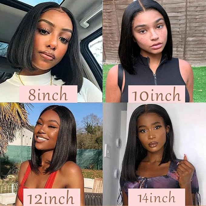 Straight Human Hair Bundles Brazilian Straight Bundles Human Hair 14 16 18 inch Natural Black Color