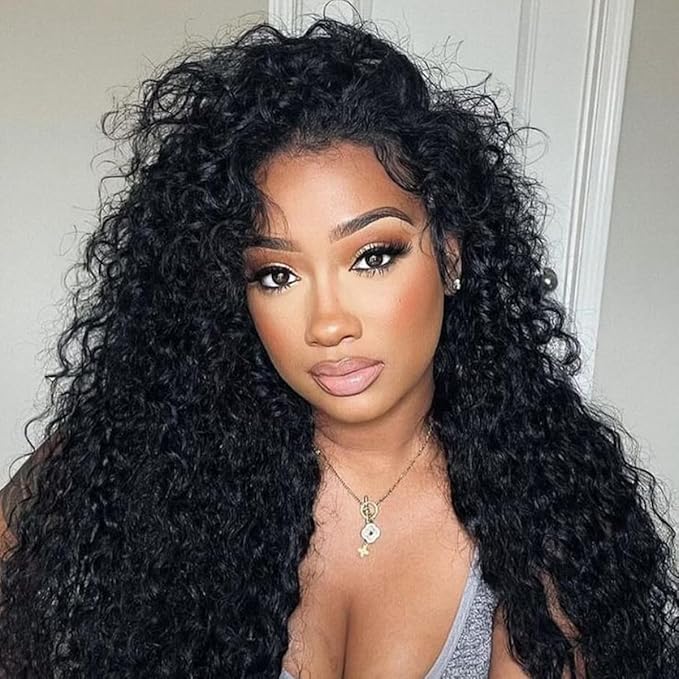 Half Wig Human Hair 3 In 1 Glueless Curly Drawstring Seamless Flip Over Half Wigs 200 Density for Women Invisible Hairline Beginner Friendly Headband Wig 26 Inch