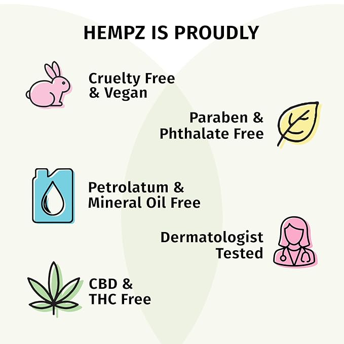 HEMPZ Body Lotion - Sweet Pineapple and Honey Melon - Daily Moisturizing Cream - 17oz