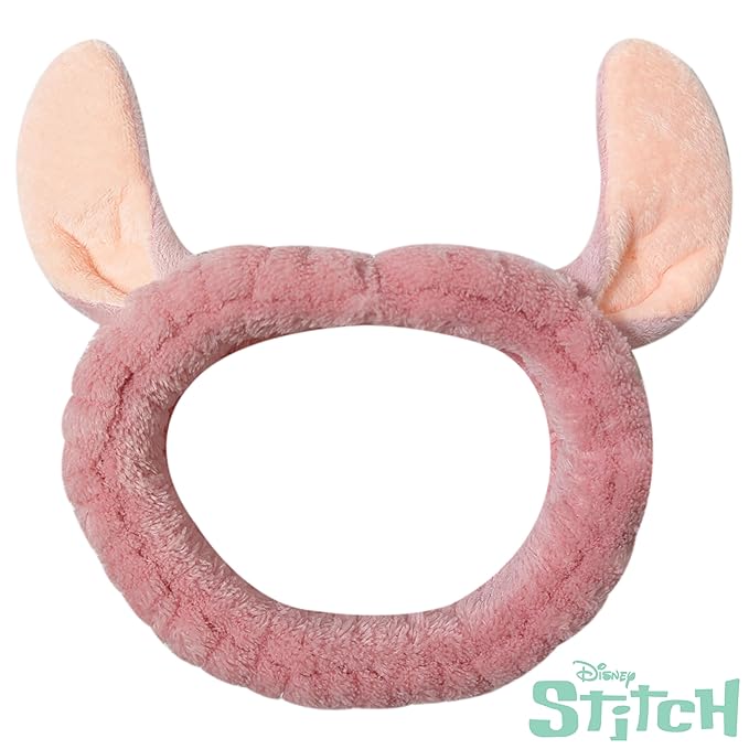 LUV HER Lilo & Stitch Angel Girls Headbands - One Size Fits All, Soft Stretchy Fabric - Angel from Stitch - Fun Fashion Accessory for Girls, Ages 3+