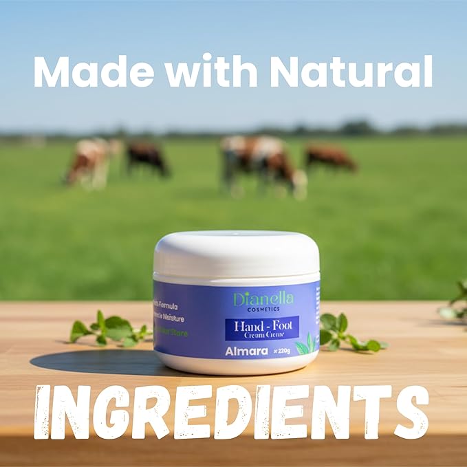 Natural Hand/Foot/Nail Cream. Organic ingredients, moisturizing, and skin nourishing. Raspberry Scent. (4oz)