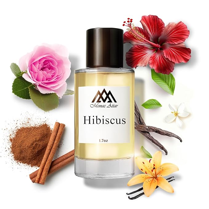 Monac Hibiscus Inspired by Hibiscus Mahajad, Eau De Parfum, 1.7oz/50ml, Men, Long Lasting Fragrance, Luxury Made Affordable