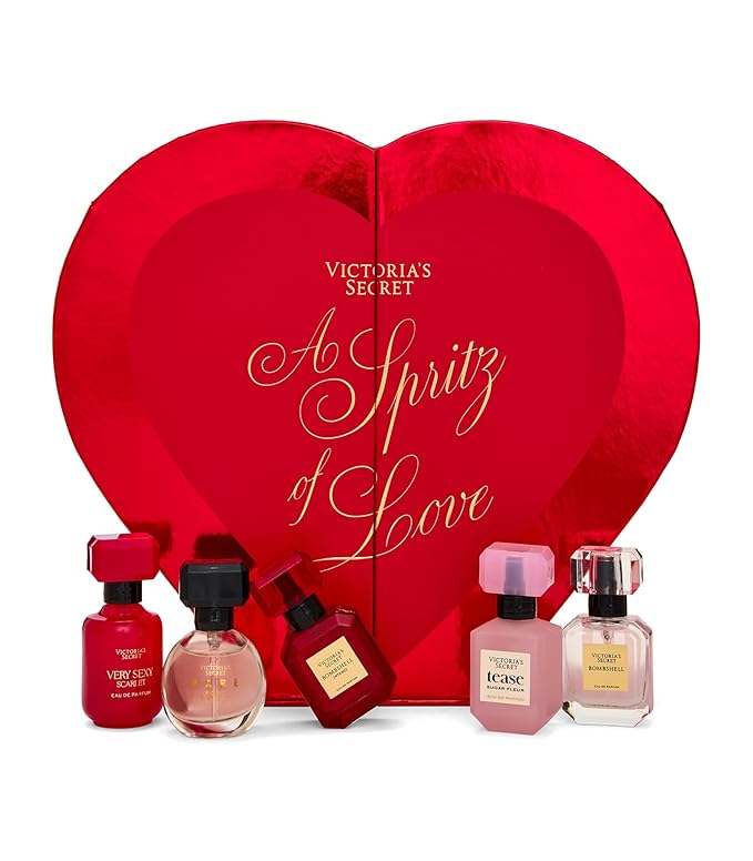 Victoria's Secret Fine Fragrance Discovery Gift Set, 5-Piece Fragrance Giftset
