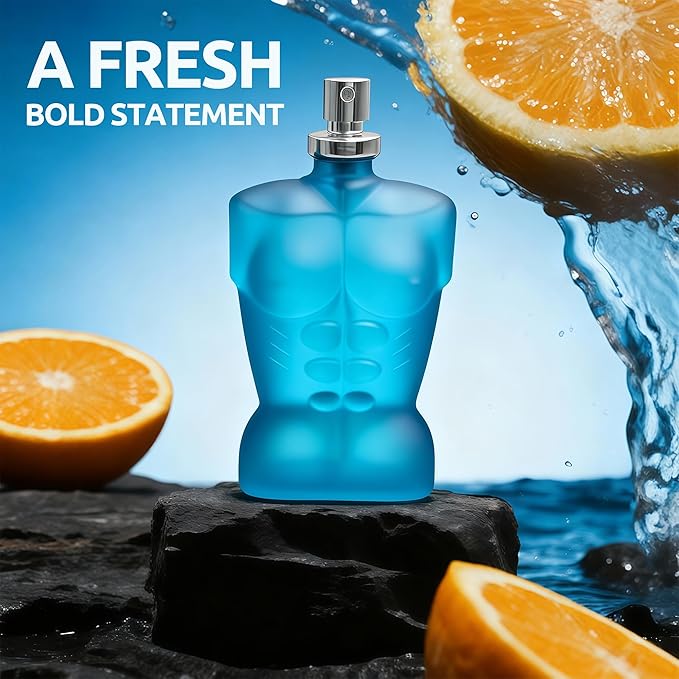Men's Cologne Gift Set 4 Pack(Sean's Boutique,Blue for Men Ultra,G) - 3.4 Fl Oz Each | Vanilla Bourbon, Leather & Amber Floral Fragrance | Luxury Eau de Toilette Quartet