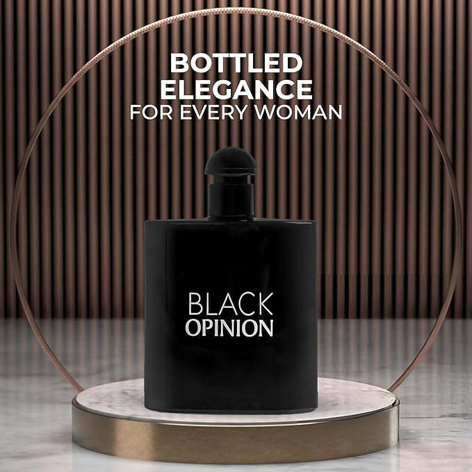 4PCS Perfume Set for Women - Floral Fragrance Gift Set with Vanilla,Sweet Fruity, Eau De Parfume| 3.4 Fl Oz Each Women's Cologne(Valentine Milano,Sexy Lady,Paris,Black Opinion)