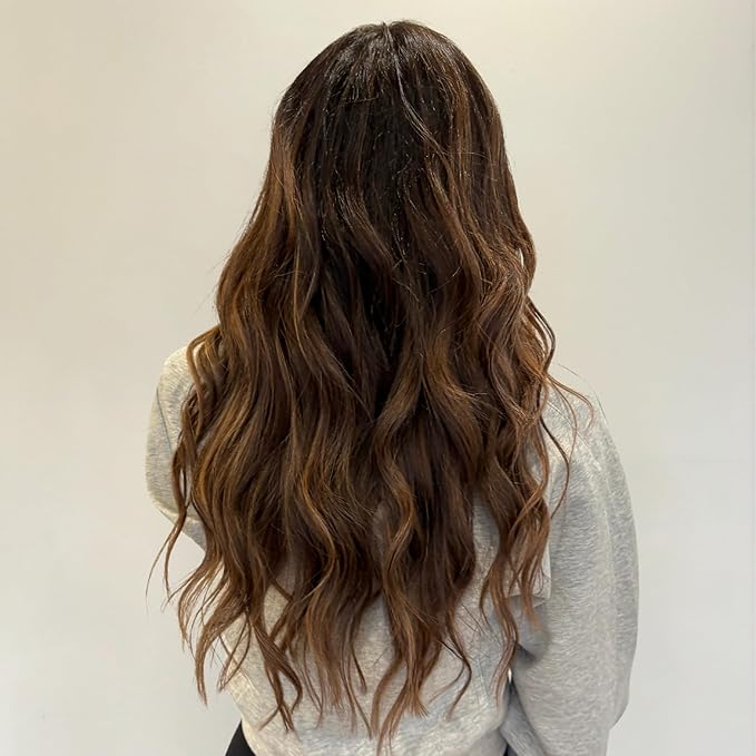 100% Real European Human Hair Keratin Bond Extensions 20" Milk Chocolate Brunette #8