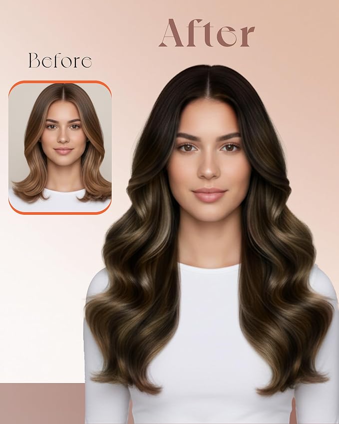 Sunny Hair Butterfly Weft Hair Extensions 24 Inch Butterfly Genius Weft Human Hair Extensions Golden Blonde Highlight Dirty Blonde Twin Tab Human Hair for Wedding Seamless 100G