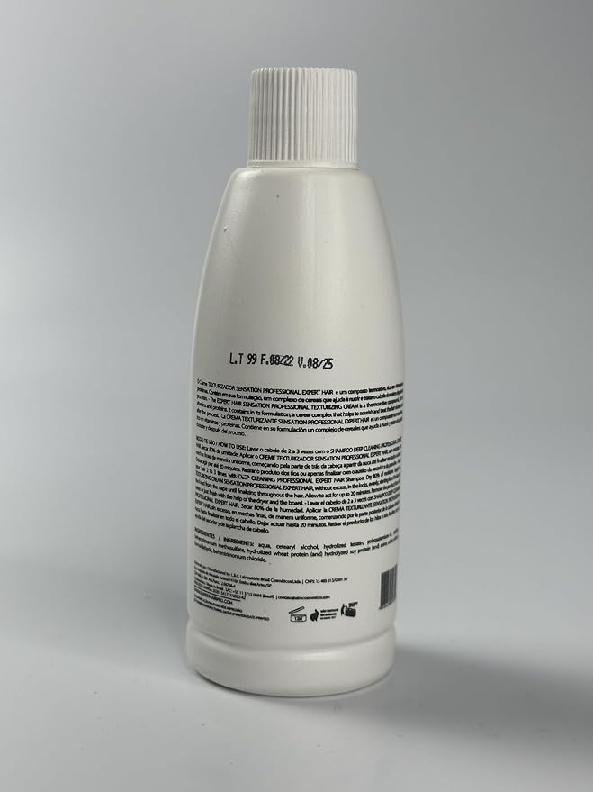 Expert Hair Sensation Keratin Hair Treatment Brazilian - Anti Frizz, Brazilian Traditional Straightening - Keratina Para Alisar El Pelo, Keratina Brasileña, Brazilian Blowout Products 100ml(Pack of 2)