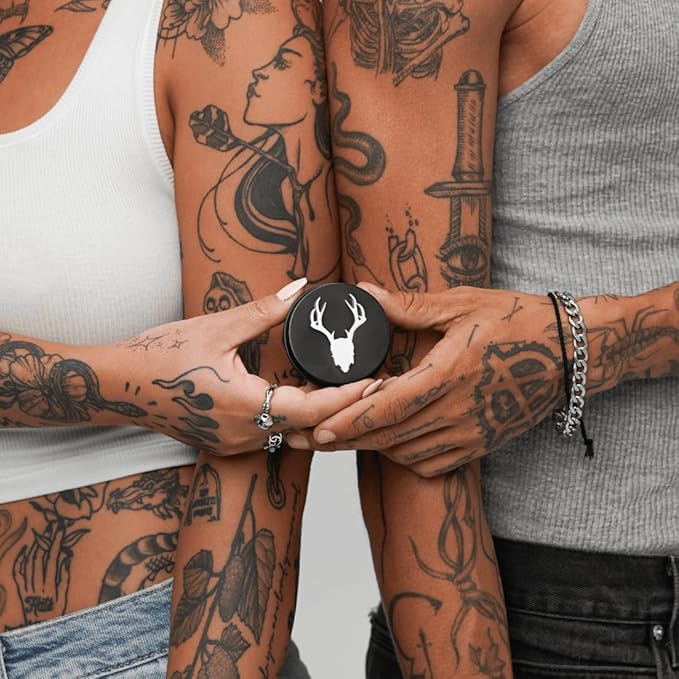 Tattoo Balm & Aftercare Cream- Color Enhancement that Revives Old Tattoos, Hydrates New Tattoos, Made With Clean Ingredients + Petroleum Free, Daily Tattoo Lotion Moisturizer & Brightener