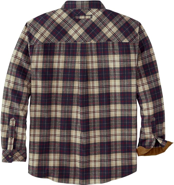 Legendary Whitetails Men's Flannel Shirt Long Sleeve Button Down 100% Cotton