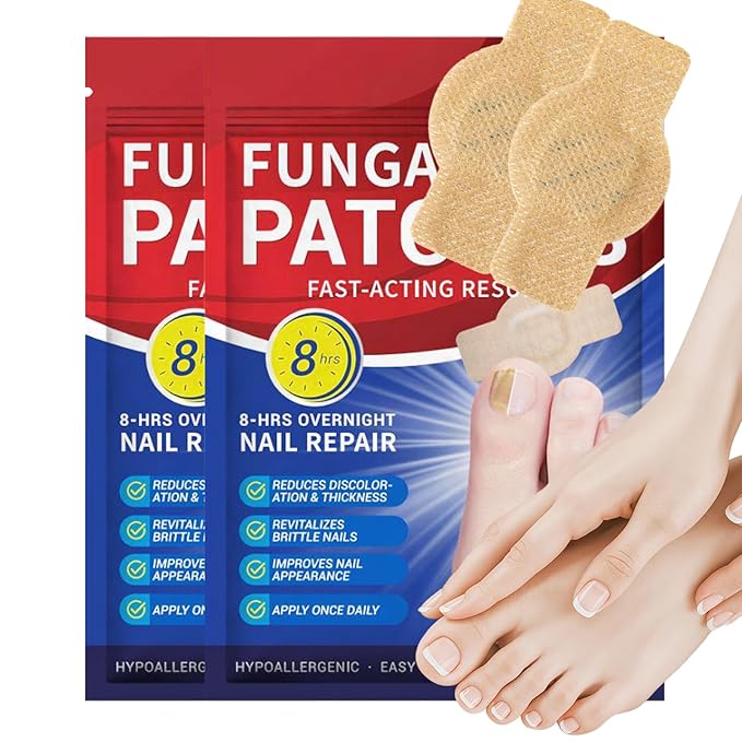 Toenail Fungus Treatment Extra Strength - 42 Pcs Fungal Nail Patches, Foot Nails Repair & Strengthen Patches for Women & Men (2 Count (Pack of 21))