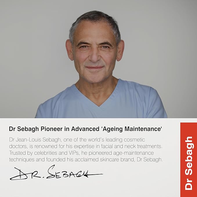 Dr Sebagh High Maintenance Hand Cream (2.6 fl oz) - Luxury Cream for Dry Cracked Hands - Fast-Absorbing Lotion for Women and Men - Hydrating Hand Moisturizer - Anti-Aging Repair Cream