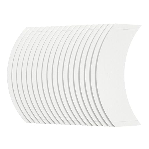 Sunshine Tape Sunshine to Base Hairpiece Wig Tape (72 Pieces) - CC Curve - Double Sided Adhesive Tape for Toupee Lace Front Wig Strong Hold Waterproof Strips