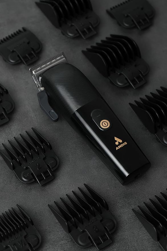 Andis Envy II Cordless Clipper, Professional Lithium-ion Electric Beard & Hair Clipper, Phaze Blade, Cordless, Black