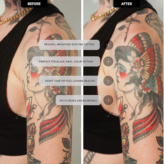 Tattoo Aftercare Soothing Gel & Moisturizer + Balm & Cream Bundle