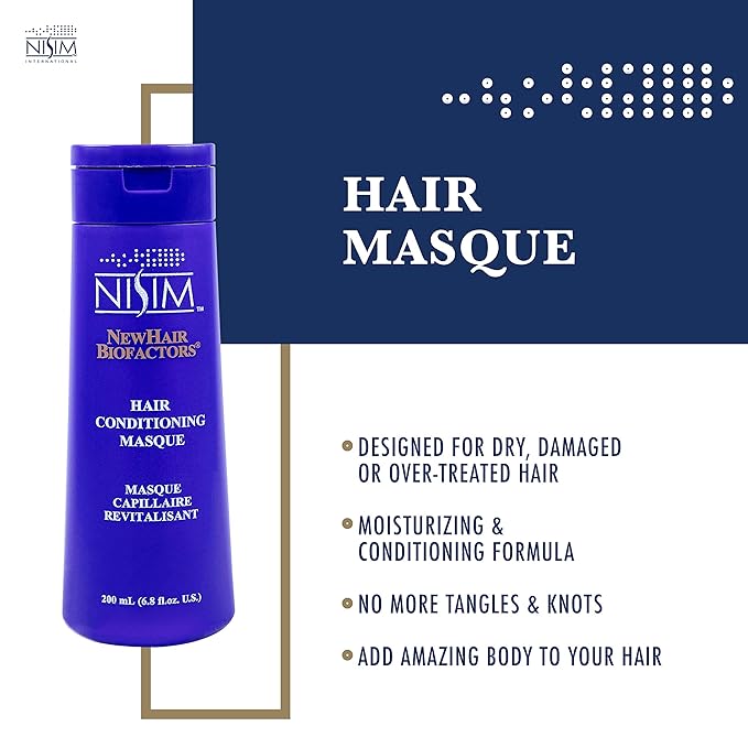 NISIM Hair Conditioning Masque, (6.8 Ounce / 200 Milliliter)