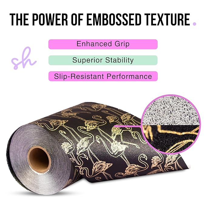 Simply Hair Hair Foil Roll – 100m Embossed Medium Weight Roll with Built-in Cutter – Custom Length Foil for Hair Dye, Highlights & Balayage - No-Slip Grip - 12.7cm - Flamingo