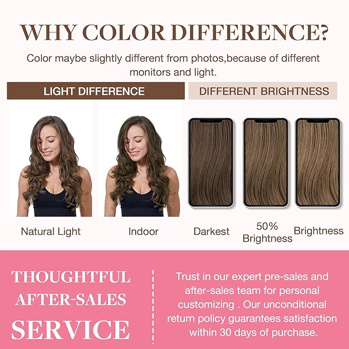 GOO GOO Clip in Hair Extensions Real Human Hair, Remy Human Hair Extensions Clip ins for Women, Natural Human Hair, 16inch 130g 7Pcs, 5 Light Ash Brown