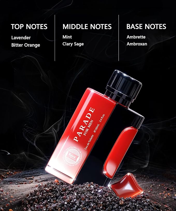 Hybrid & Company Parade Pour Homme For Men Eau De Toilette Vaporisateur Natural Spray 3.4 Fl Oz