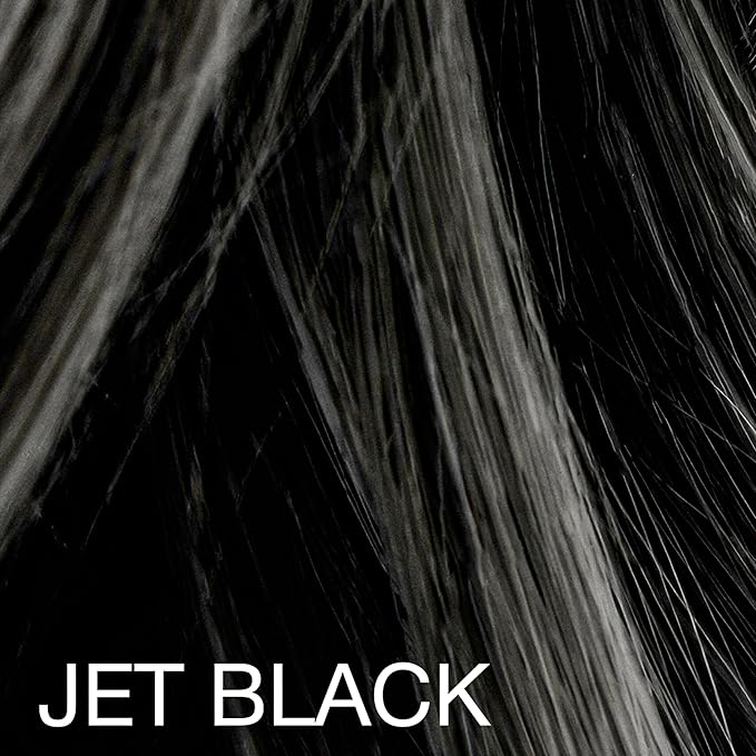 Mane Hair Building Fibers with a Seal and Shine finishing spray (Jet Black)