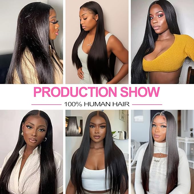 12A Straight Human Hair 1 Bundles 16 Inch Single Bundle Brazilian Virgin Straight Bundles Human Hair Bundles For Black Woman