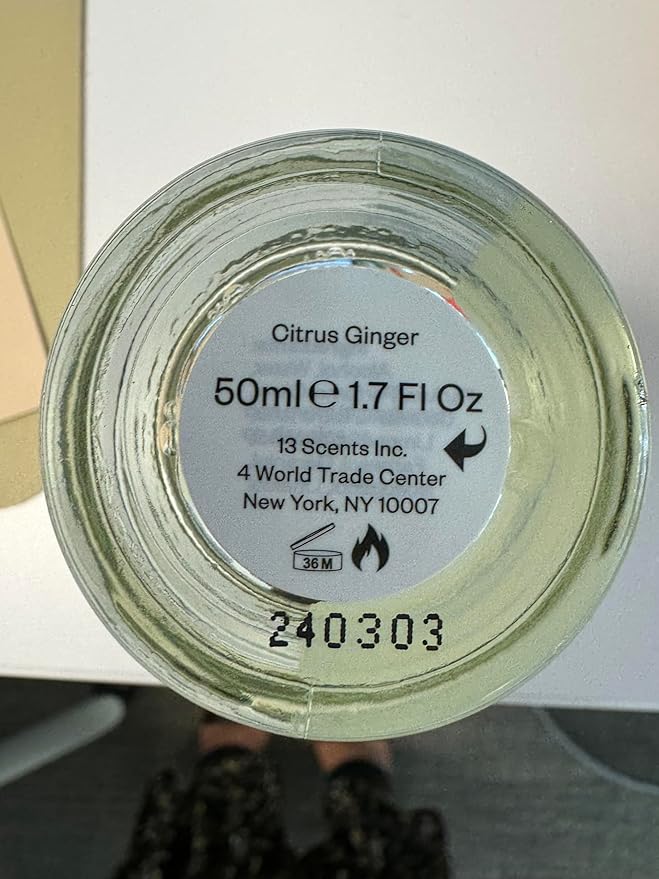 Dossier - Citrus Ginger - Eau de Parfum - Perfume Luxury - Pure Infused - For Men - Fragrance 1,7 Fl 0z (50ml)
