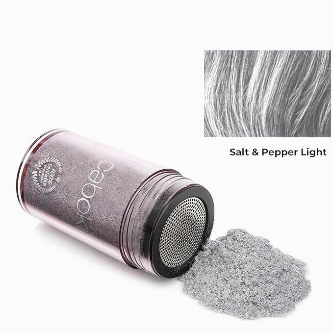 Caboki Value Pack 3, 270-Day Supply, Salt & Pepper Light