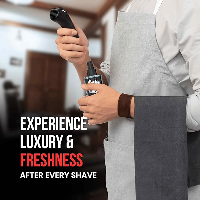 the shave factory After Shave Cologne Series - Cologne for Men, Aftershave for Men, Refreshes and Relieves Face and Skin (04 Caribbean)