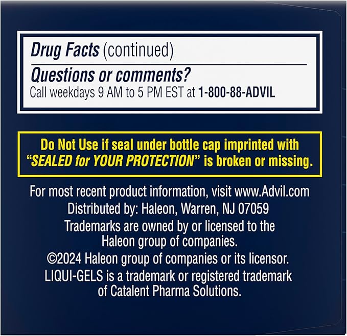 Advil PM Liqui-Gels Minis, 80 Liquid Filled Capsules